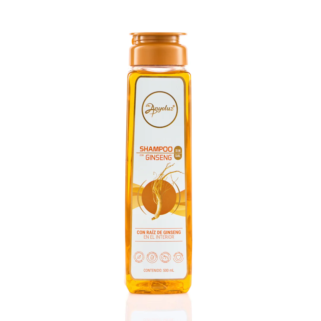 SHAMPOO-CON-GINSENG-ANYELUZ-500Ml SHAMPOO CON GINSENG ANYELUZ 500 Ml - Image 1