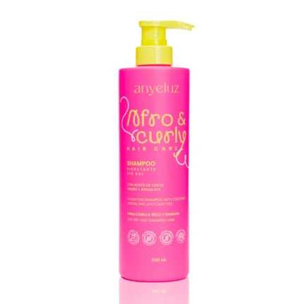 SHAMPOO HIDRATANTE AFRO & CURLY ANYELUZ