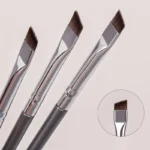 3 PINCELES DE DELINEADOR PLATEADO