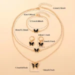 ELEGANTE JOYERIA DE MODA 4 PIEZAS - Image 5