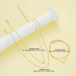 ELEGANTE COLLAR Y PULSERA - Image 2