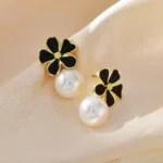 PENDIENTES ELEGANTES REDONDOS - Image 3